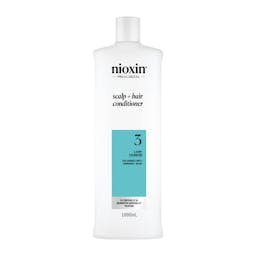 Nioxin Scalp + Hair Thickening System 3 Conditioner for Coloured, dry and damaged hair with Light Thinning, 1L