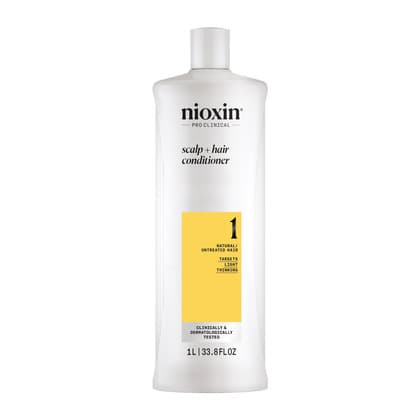 Nioxin  Scalp + Hair Thickening System 1 Conditioner for Natural Hair with Light Thinning, 1L