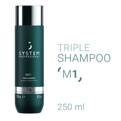 System Professional Man Triple Shampoo 250ml