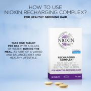 Nioxin Recharging Complex Supplements 30 Tablets