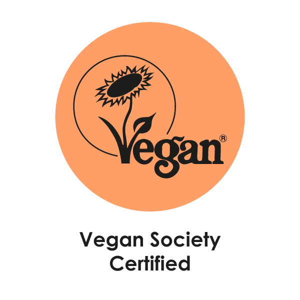 Vegan society certified