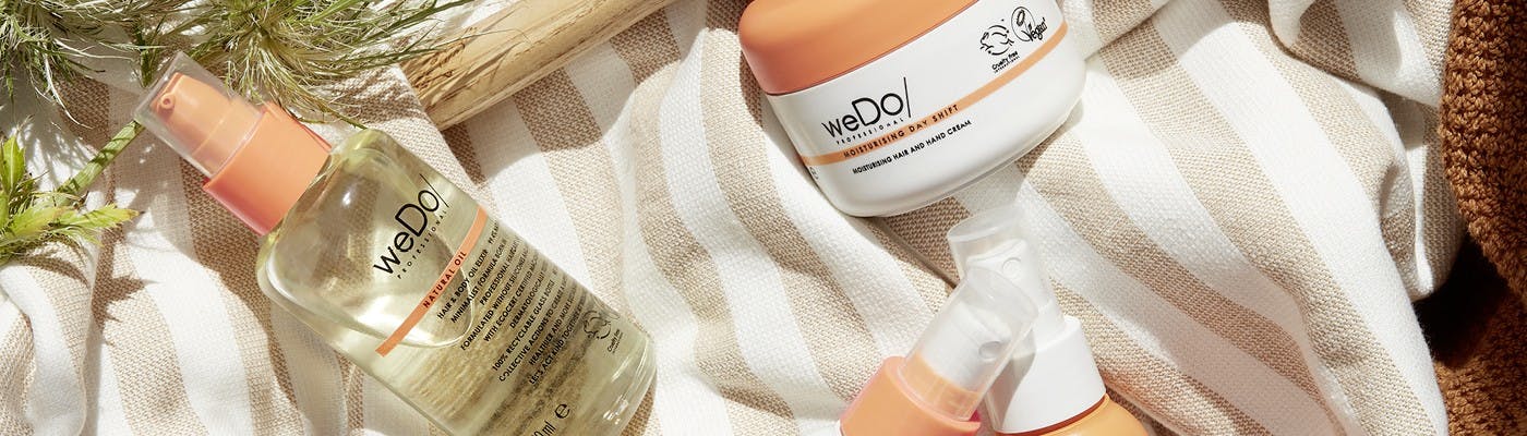 weDo Professional is a new eco-ethical brand, learn how you can make more sustainable choices and habits in salon